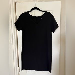 Black Elegant Shift Dress
